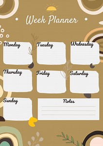 Week Planner - Make Your Day Easy - Etsy