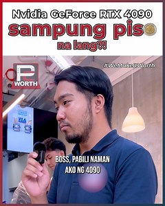 1.1M views · 5.6K reactions | 4090, Sampung Piso?? 來 #PCWORTH #worthit #pc #pcgaming #pcgamer #fypシ゚viralシ #fypviralシ #fyp #fypシツ #fypツ #fypシ゚ #fypviralシfypviralシ #reelsfbシ #reelsvideo #reelsinstagram #reelsfb #reelsviral #reelschallenge #reelsviralfb #trendingreels #trendingpost #trendingvideos #trend #trendingnow #trending2023 #trendingtopic | PC WORTH | Facebook