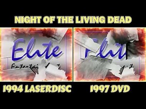 Night of the Living Dead [LaserDisc vs. DVD comparison]