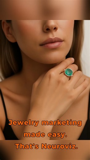 Show off your jewelry like never before. Neuroviz turns your simple shots into professional, eye-catching images instantly—no photographer needed. Elevate your jewelry brand effortlessly! 💎✨" #AIphotography #JewelryBiz #SmallBizTips #VisualMarketing #EcommerceHacks #PhotoEditing #AItools #JewelryMarketing #ProductPhotography #InstaGrowth #CreativeBusiness "Love this magic? Double tap ❤️ and save this Reel for later! | NeuroViz