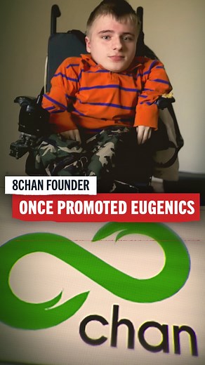 8chan’s founder, Fredrick Brennan, told FRONTLINE and @propublica that he once promoted eugenics. Hear from him in a scene from the March 2025 documentary “The Rise and Fall of Terrorgram.” #8chan #documentary | FRONTLINE | PBS