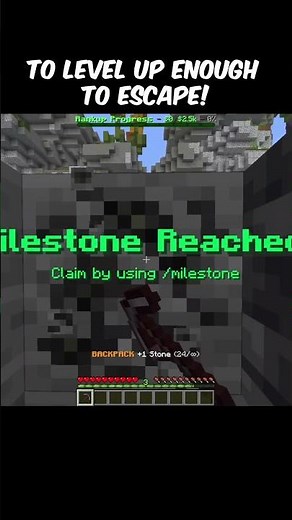 Stuck In Minecraft PRISON! #minecraft #shorts