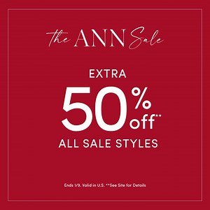 13K views · 70 reactions | We heard you love a sale, so we made it even better. | Ann Taylor | Facebook