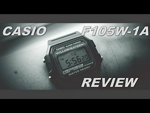 Casio F105W-1A Watch Review