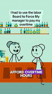 I had to use the labor Board to Force My manager to pay my overtime #animation #animationmeme #work #worklife #manager #managersbelike #usa | Chaterine Rouse