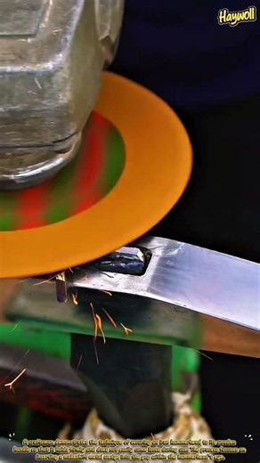 Process of Securing the Hammer Head Using an Iron Wedge