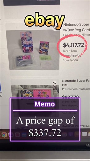 Wait before buying…Let me show you the price differences between Japan and eBay for retro games.
