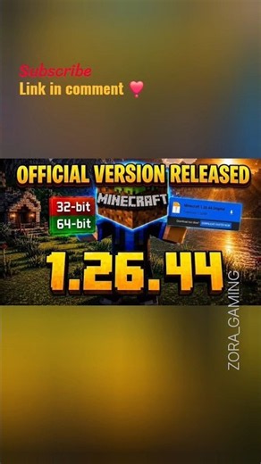 Minecraft Latest Patch 1.26.44 | Minecraft Latest Version Patch 1.26.44 HOTFIX UPDATE