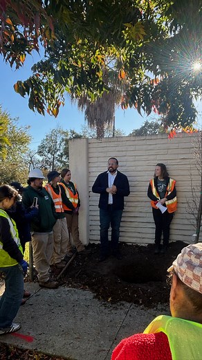 Thank you to Our City Forest @ourcityforest , LUNA @lunalatinossj and all the amazing volunteers who came out to plant trees along McKee Road this past Saturday! 🌳💚 This was our second weekend in a row planting, bringing us to 85 trees total across McKee Ave. Increasing canopy coverage is essential for cleaner air, cooler streets, and healthier neighborhoods. I’m proud to be part of this movement to build a greener, stronger East San José. ——— ¡Gracias a Our City Forest, LUNA y a todos los inc