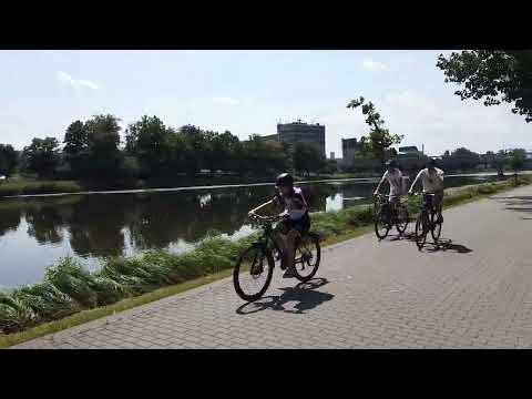 Lake Sadska to Elbe River | 35 km Relaxing Silent Cycling in Czech Republic