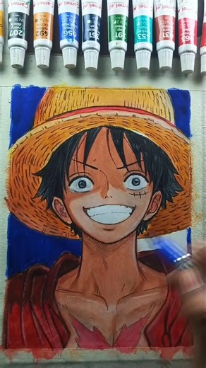 I Drew Luffy in 24 Seconds! 😱🔥