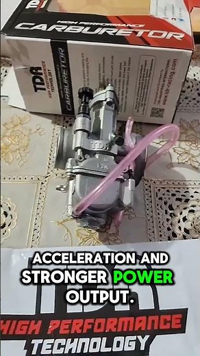 TDR PWK Carburetor with Racing Needle — Boost Engine Power for Racing & Daily Ride!