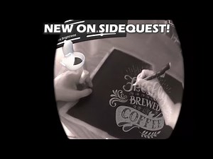 Contour VR Trailer on SideQuest - Real-Life Drawing in AR with Quest 2 Passthrough Mode!