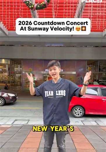 NYE Countdown 2026 Event at Sunway Velocity Mall