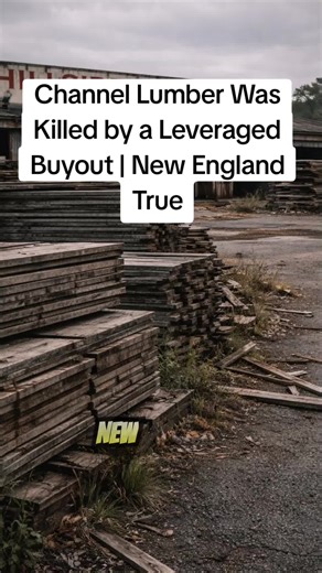 Channel Lumber Was Killed by a Leveraged Buyout | New England True New England True, Channel Lumber, New England retail history, leveraged buyout retail, New England hardware stores, Home Depot impact, private equity retail collapse #NewEnglandTrue #NostalgiaNE #ChannelLumber #RetailHistory #NewEnglandBusiness Channel Lumber served New England builders for decades before a leveraged buyout loaded it with debt and erased a two-hundred-store regional chain.