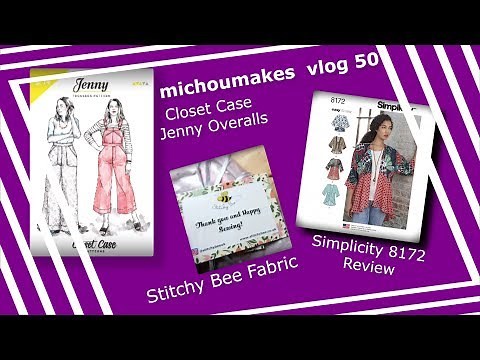 Jenny Overalls and Simplicity 8172 review