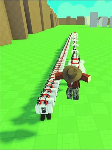 This Roblox Clone Army Gets Out of Control 😱#roblox #viral #viralshorts#@prince_gamerr046#funny