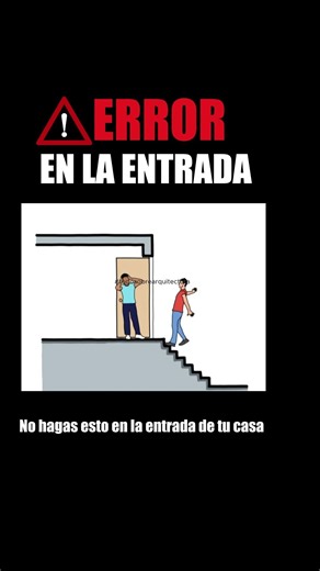 Don't do this in your entrance: the correct way is like this #architecture