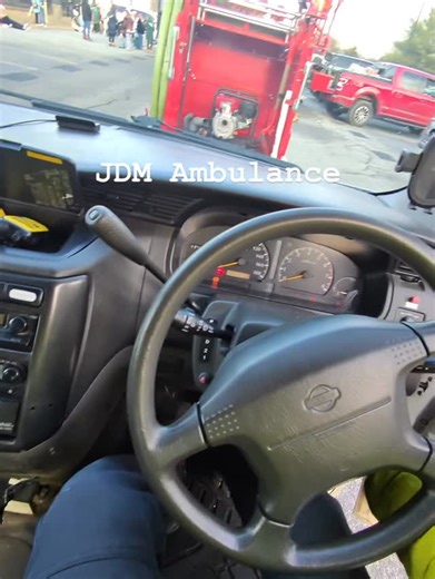 Regular Car Reviews on Instagram: "How do sirens work on a Japanese ambulance? @lilpumpfiretruck #cars #carsofinstagram #carculture #ambulance #jdm"