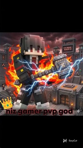 niz gamer👑Vs samnuzZ😱pvp god in Minecraft 🥶SMP fight #shorts #gaming #nizgamer #samnuzz #trending