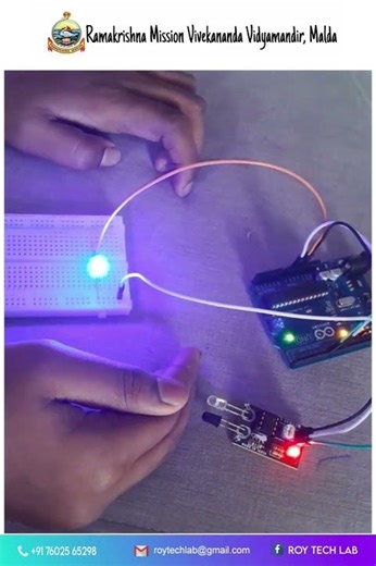 Automatic light on off system using ir sensor ...