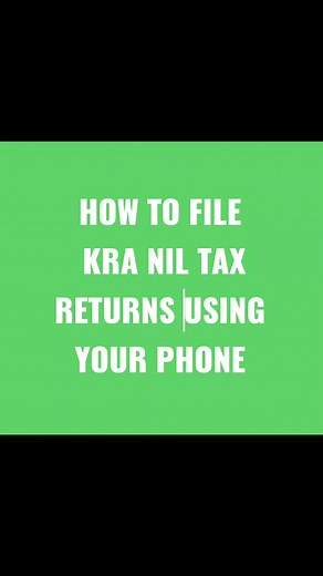 Filing kra nil returns using your phone in less than a minute ✅Download KRA Mservice app from play store ✅Register using your ID, mobile number and email address ✅Login & select Tax Returns ✅File nil returns ✅Select obligation (Individual Income Tax- Resident (ITR) ✅Enter filing period 2022 or prior years if you have pending returns ✅Then proceed to complete the filing #kramserviceapp #itaxmama #kranilreturns #mapemandiobest #itax #taxreturn