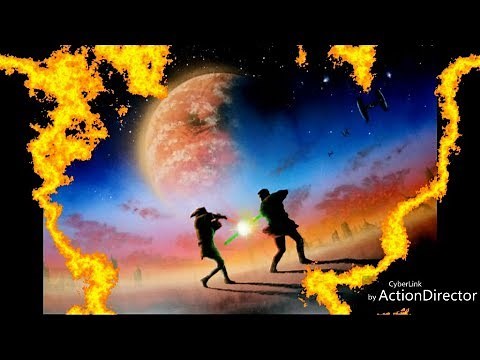 Spray Paint Art-Star wars-Jedi-by Antonipaints art