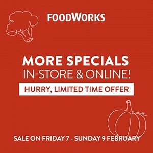Save this weekend at your local FoodWorks when you shop our 3 Day Sale! See in-store for more great offers! | FoodWorks
