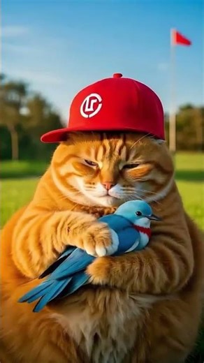 Cat playing Golf ⛳ #foryou #viral #viralvideo #cat #catshorts #kids #viralreels #viralshort