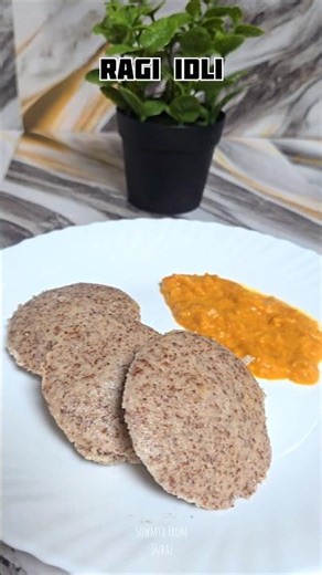Ragi Idli 🍽 🍛 || Healthy Recipe #minivlog #shorts #ragirecipes #ragiidli #viral #cooking #youtube