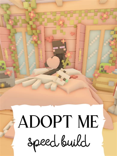 Valentine's Themed Tiny House Tour in Minecraft and Roblox