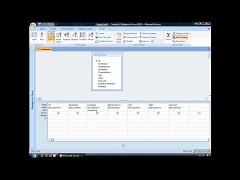 Using Wildcards to Find and Filter Data in Access