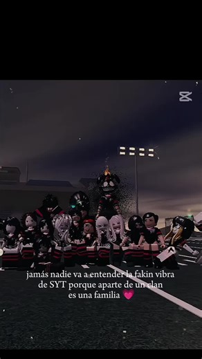 lo que hace especial a SYT es la forma en que sus miembros te hacen sentir que formas parte de una familia, con sus risas, locuras, altas y bajas pero siempre están unidos por eso cada uno de sus miembros son únicos y especiales a su manera 💗 ven a formar parte de esta gran familia que le recibirá con las puertas abiertas . . . . . . . . . . #diversion #reclutamiento #robloxianos #fyypppppppppp #viraltiktok @Roblox @TikTok