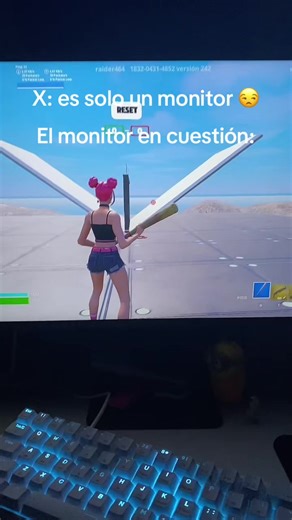 El monitor ideal para jugadores de Fortnite