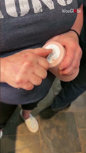 Kitchen Hack: Effortlessly Remove Plastic Cup Labels with Tape || WooGlobe