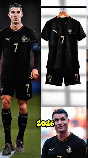 Portugal 2026 New Kit Reveal 🔥 | Puma Home & Away Jerseys #newjersey #portugal #kitnews #ronaldo