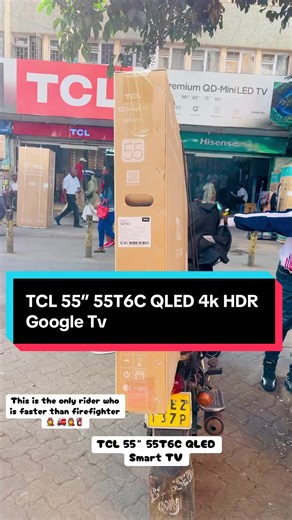 TCL 55″ 55T6C QLED 4K HDR Google TV Features