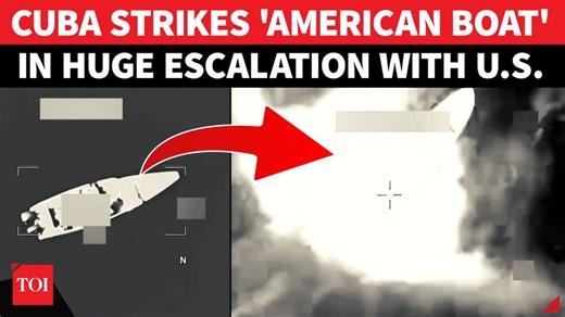 Declaration of war? Cuba strikes ‘American boat’ | 4 dead as JD Vance, Marco Rubio warn of response Four people were killed and six injured after #Cuban forces opened fire on a U.S.-registered speedboat near the northern coast of #Cuba, sparking a diplomatic flare-up with United States. Cuban authorities say the #Florida-registered vessel entered territorial waters near Cayo Falcones and allegedly opened fire on border guards, triggering a deadly gunfight that left a Cuban commander wounded. | T