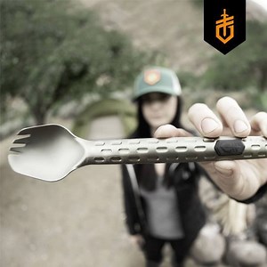 8.5K views · 301 reactions | Hang Tight. The refreshed fork design doesn’t compromise function, and the detachable solid state tool offers 6 functions while keeping your multi-fork out of the dirt or pot with a unique kickstand design. The Devour Multi-Fork. bit.ly/2Ep1xMM | Gerber Gear | Facebook