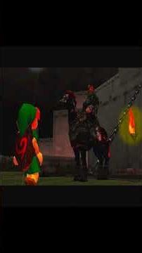 Zelda Ocarina of Time - Confronting Ganondorf #cutscene #gaming