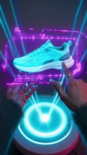 The Future of Footwear: Instant 3D Printed Shoes in 2050 🤖 #ai #innovation