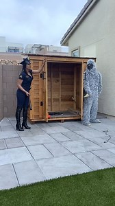 21M views · 70K reactions | he tries to escape he tries to escape and get away This original video was produced by Network Media, LLC and Mike Nebby | Tips, Tricks & Funny Clips | Facebook