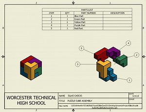 Puzzle Cube Project