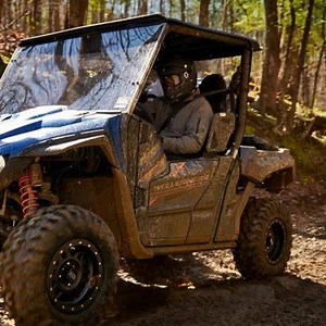The Wolverine X2 is the perfect trail exploring companion in tight, technical terrain. | Yamaha Outdoors
