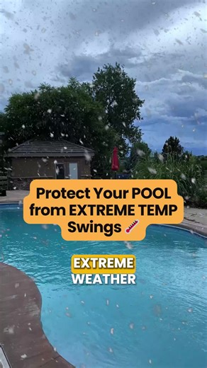 Protect Your POOL from EXTREME TEMP Swings (Freezing to Warm) 🌡️