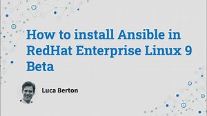 How to install Ansible in RedHat Enterprise Linux (RHEL) 9Beta