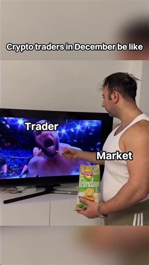 December market vs traders 😅 #trading #crypto