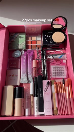 27-Piece Makeup Set Perfect for Beauty Enthusiasts