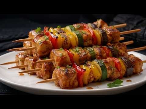 Try Chicken skewers this way! You'll be surprised! I cook it every week!