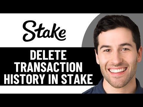 HOW TO DELETE TRANSACTION HISTORY IN STAKE 2026! (FULL GUIDE)